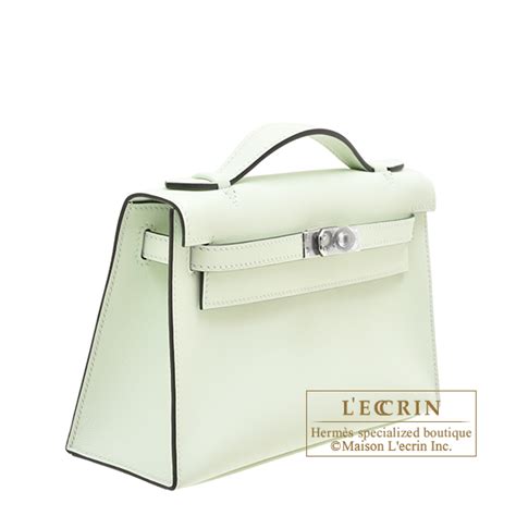 hermes kelly pochette vert fizz|kelly pochette Hermes fairy.